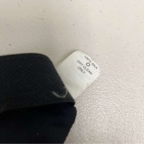 Lord West silk cummerbund black pleated one size - Picture 4 of 5